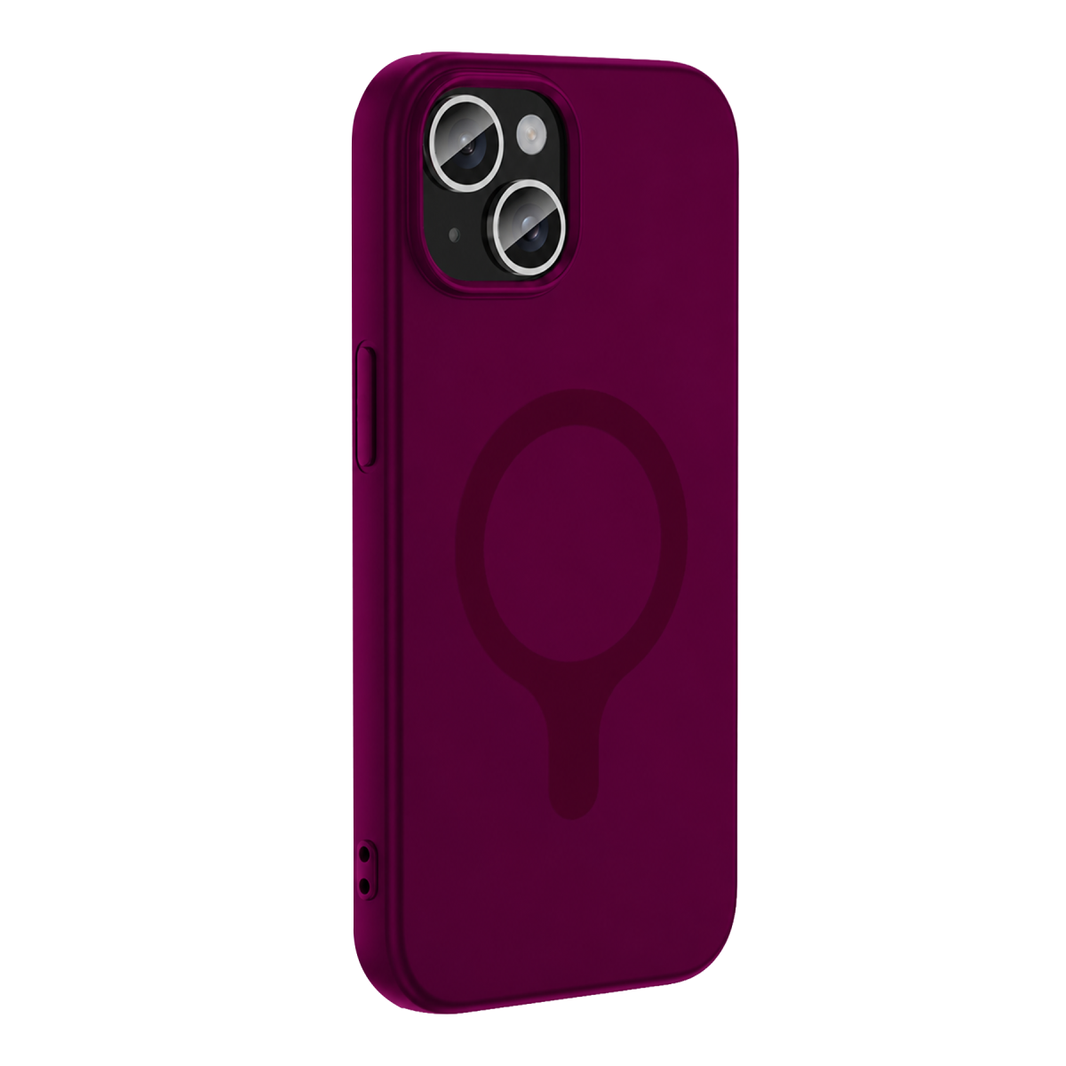 Joko Apple iPhone 15 Z Silikon Magsafe Kapak - Bordo