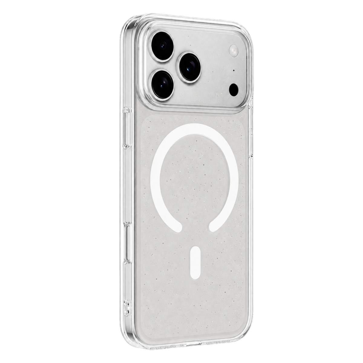 Newface Apple iPhone 18 Pro Combo Simli Magsafe Kapak - Şeffaf