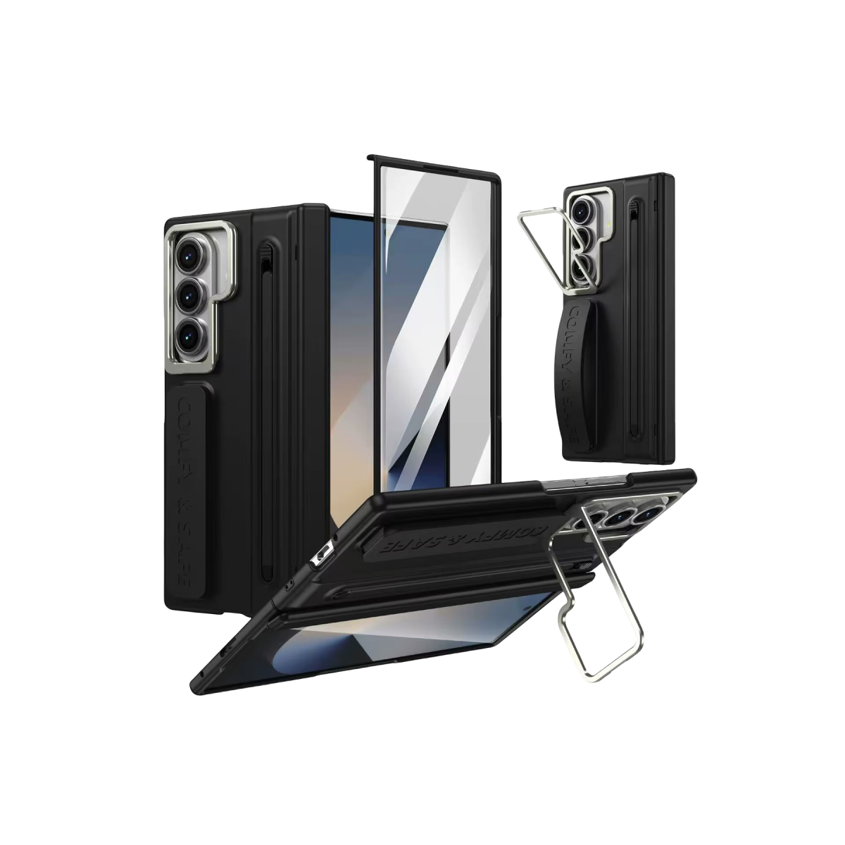 Joko Samsung Galaxy Z Fold 7 FoldPro Magsafe Kapak - Siyah