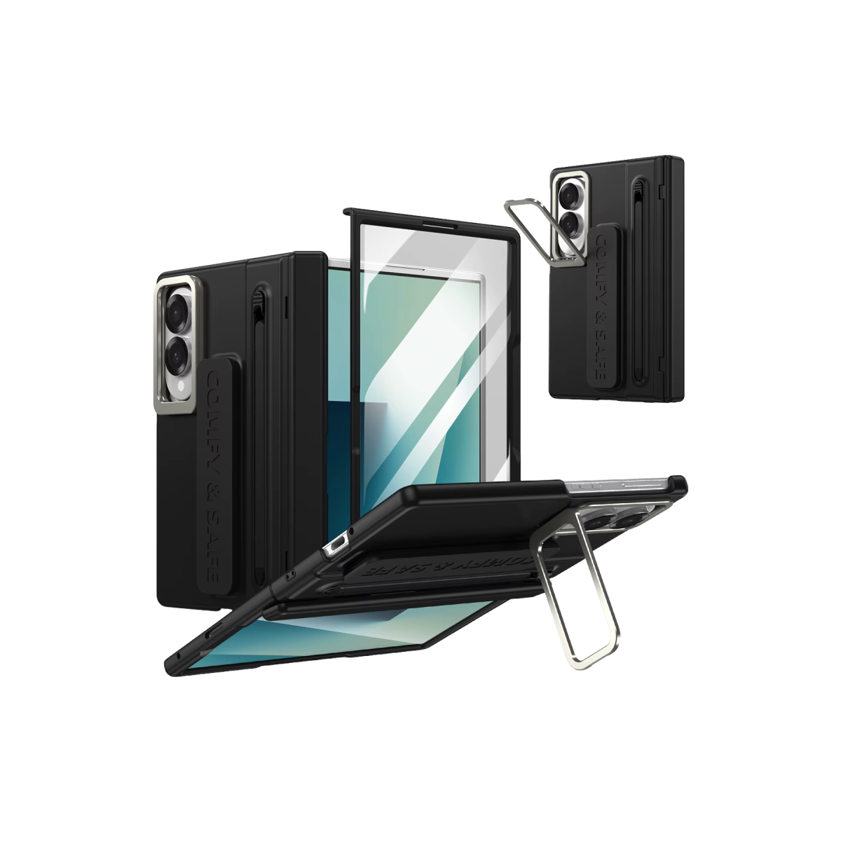 Joko Samsung Galaxy Z Fold 8 FoldPro Magsafe Kapak - Siyah
