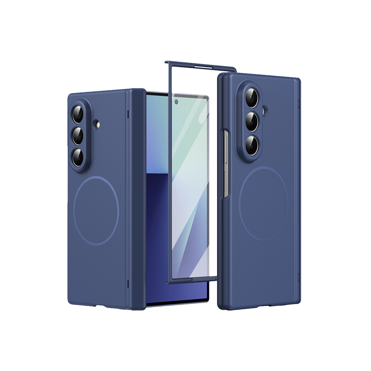 Joko Samsung Galaxy Z Fold 8 Ultra FlipPro Magsafe Kapak - Mavi