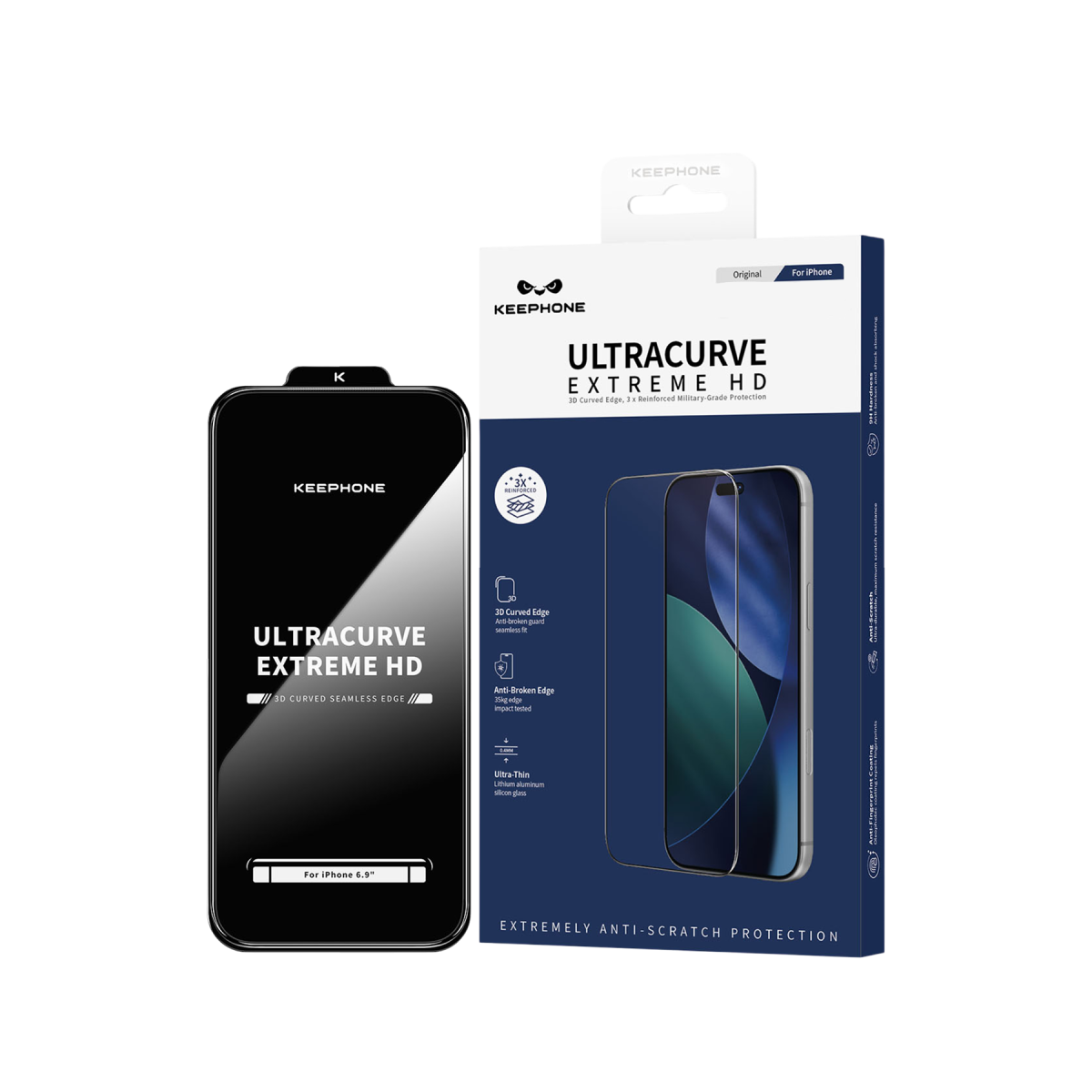 UltraCurve Extreme HD Cam Ekran Koruyucu