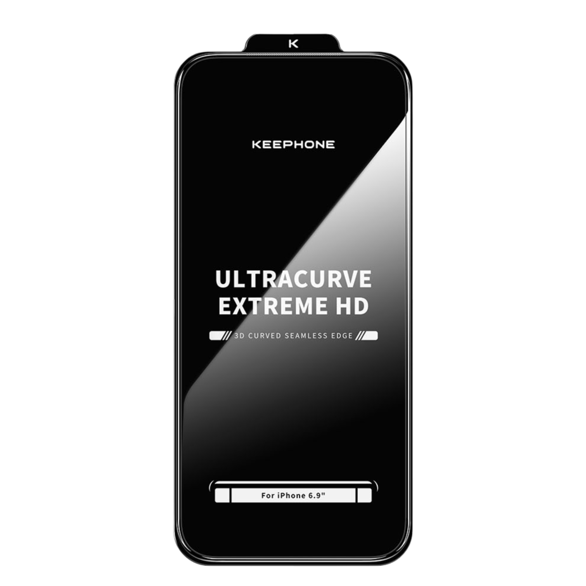 Keephone Apple iPhone 18 Pro Max UltraCurve Extreme HD Cam Ekran Koruyucu - Şeffaf