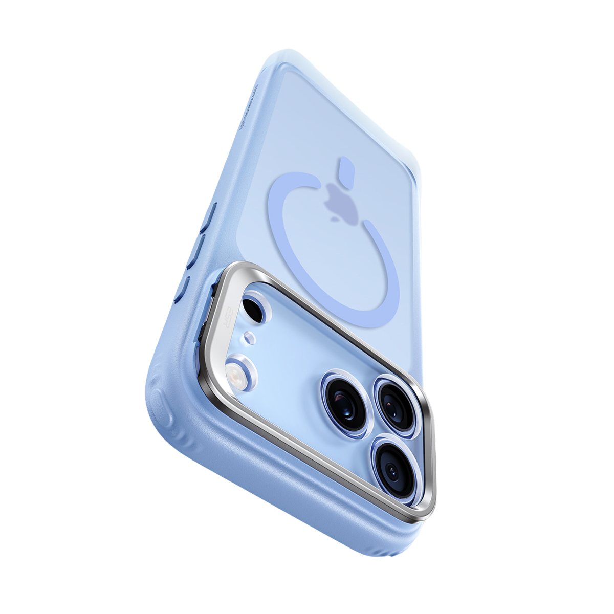ESR Apple iPhone 18 Pro Max/17 Pro Max Classic Hybrid Magsafe Standlı Kapak - Açık Mavi