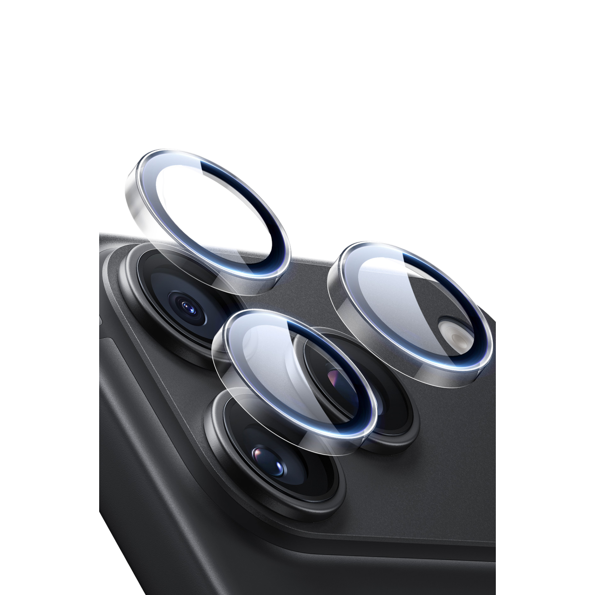 ESR Apple iPhone 18 Pro Max Armorite Kamera Lens Koruyucu - Şeffaf