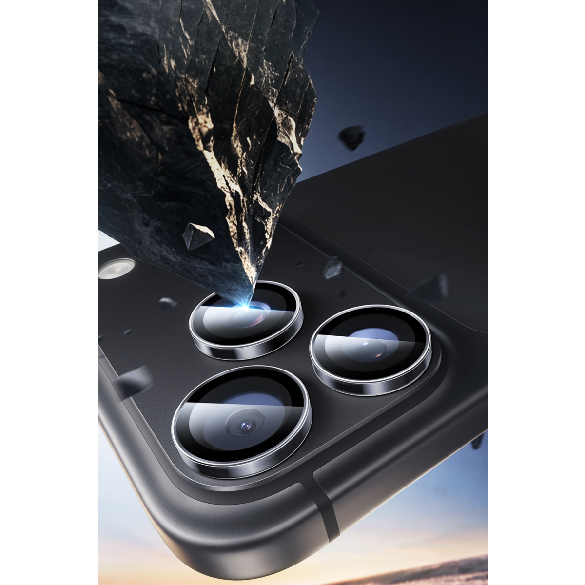 ESR Apple iPhone 18 Pro Max Armorite Kamera Lens Koruyucu - Şeffaf