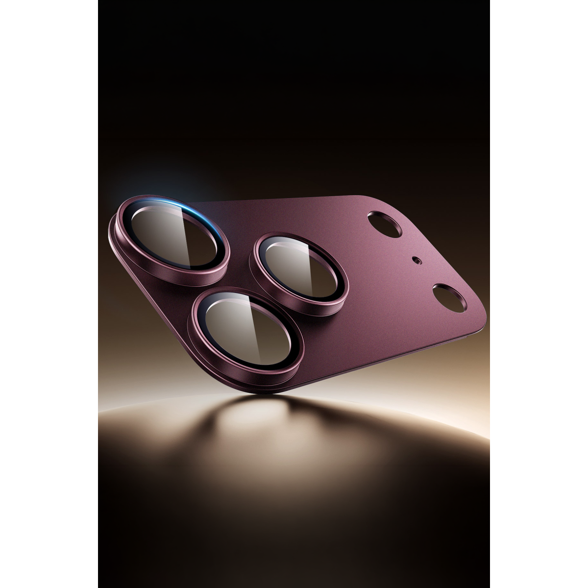ESR Apple iPhone 18 Pro Armorite Pro Kamera Lens Koruyucu - Bordo