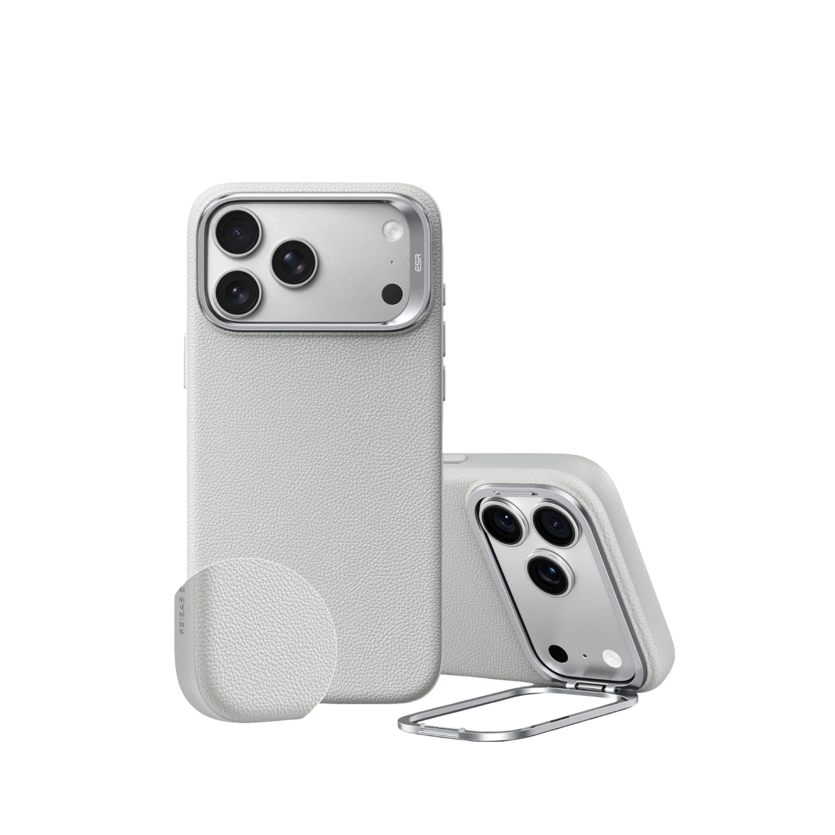 ESR Apple iPhone 18 Pro Max/17 Pro Max Atelier Magsafe Standlı Kapak - Gri