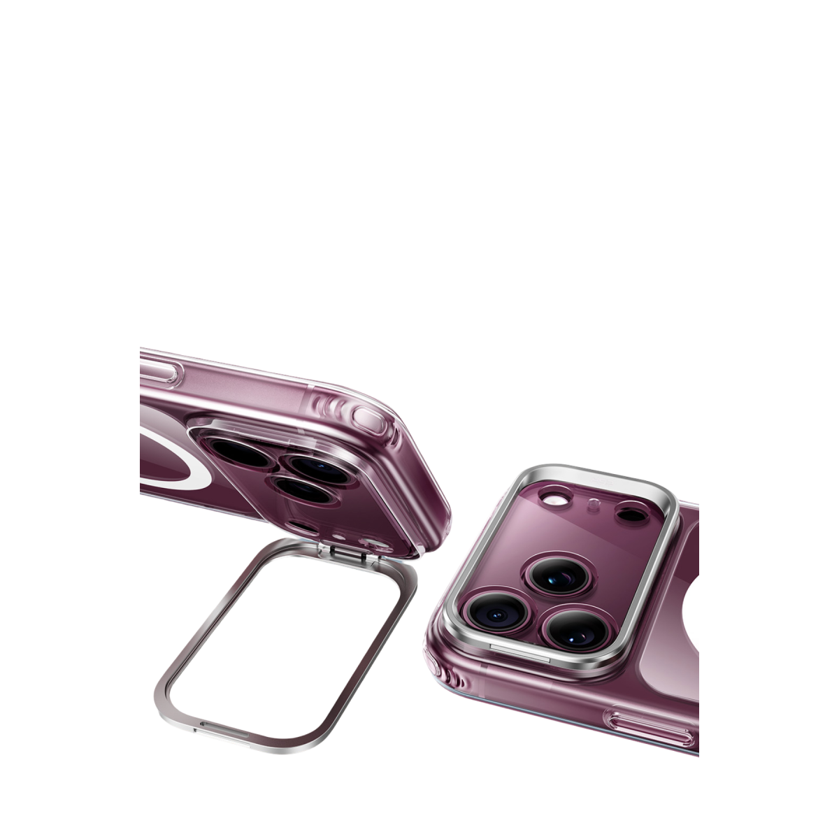 ESR Apple iPhone 18 Pro Max/17 Pro Max Classic Hybrid Magsafe Standlı Kapak - Şeffaf