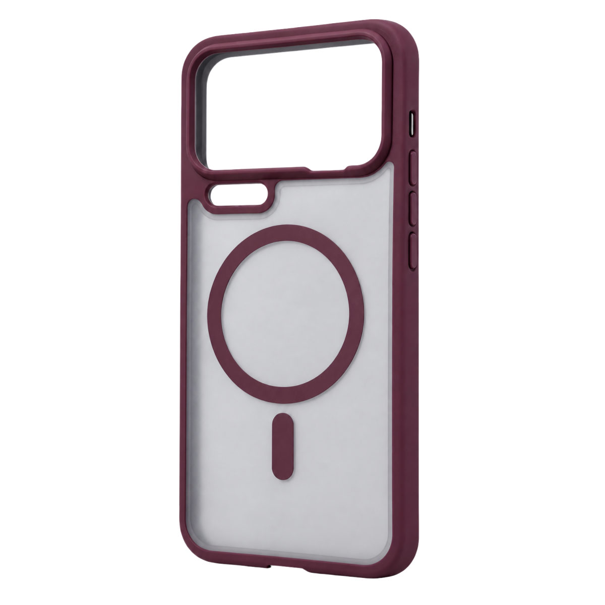 Newface Xiaomi Mi 17 Pro Max Loji Magsafe Kapak - Bordo