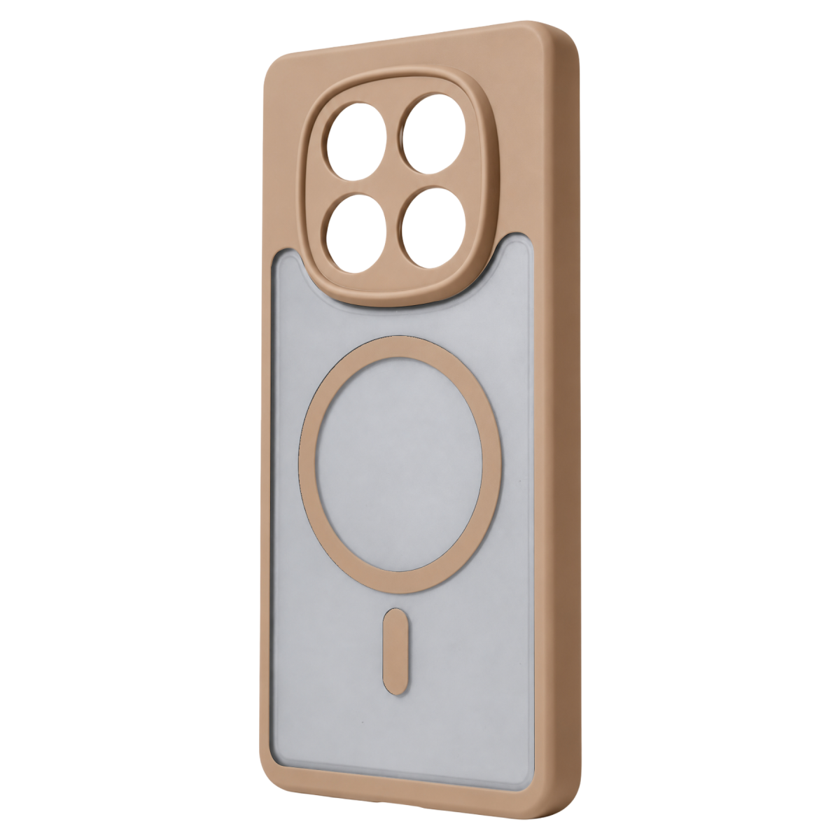 Newface Xiaomi Redmi Note 15 Pro 5G Loji Magsafe Kapak - Çöl Titanyum