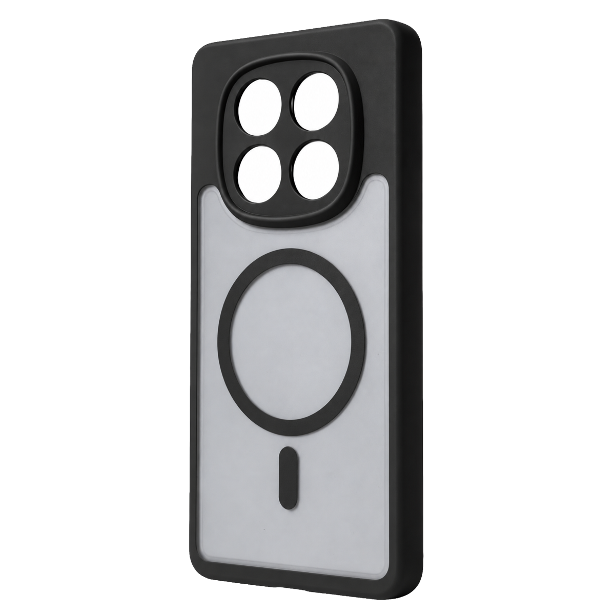Newface Xiaomi Redmi Note 15 Pro 4G Loji Magsafe Kapak - Siyah