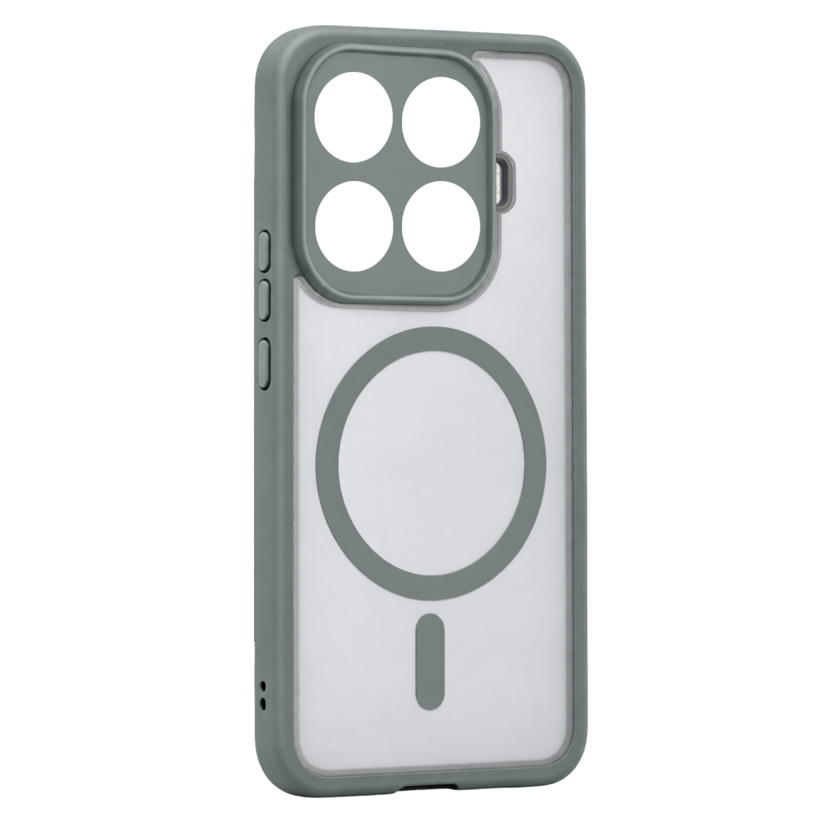 Newface Xiaomi Mi 15T Pro Loji Magsafe Kapak - Gri