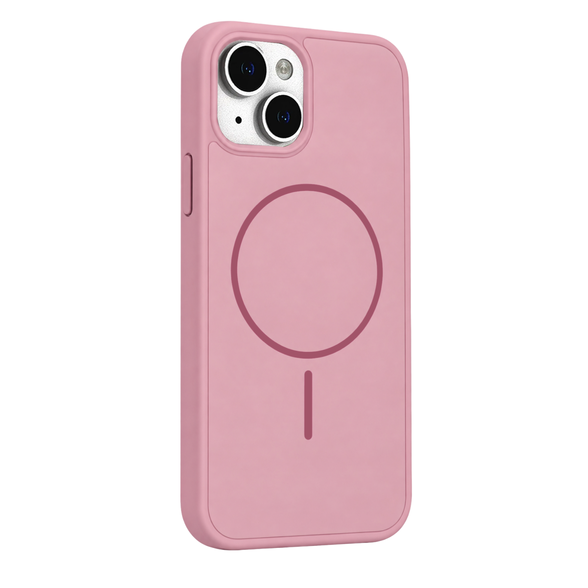 Newface Apple iPhone 15 Azus Magsafe Kapak - Pembe