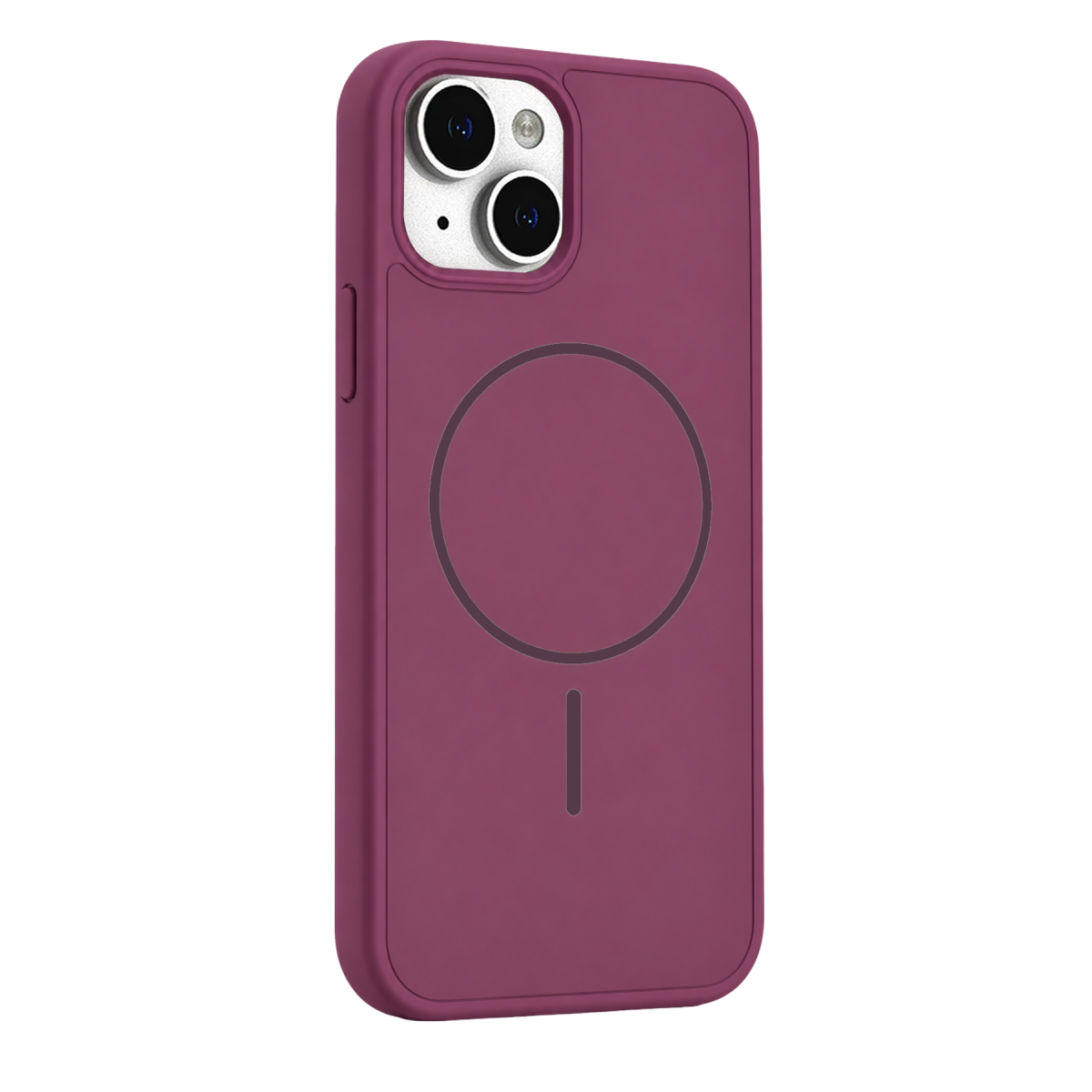 Newface Apple iPhone 15 Azus Magsafe Kapak - Bordo
