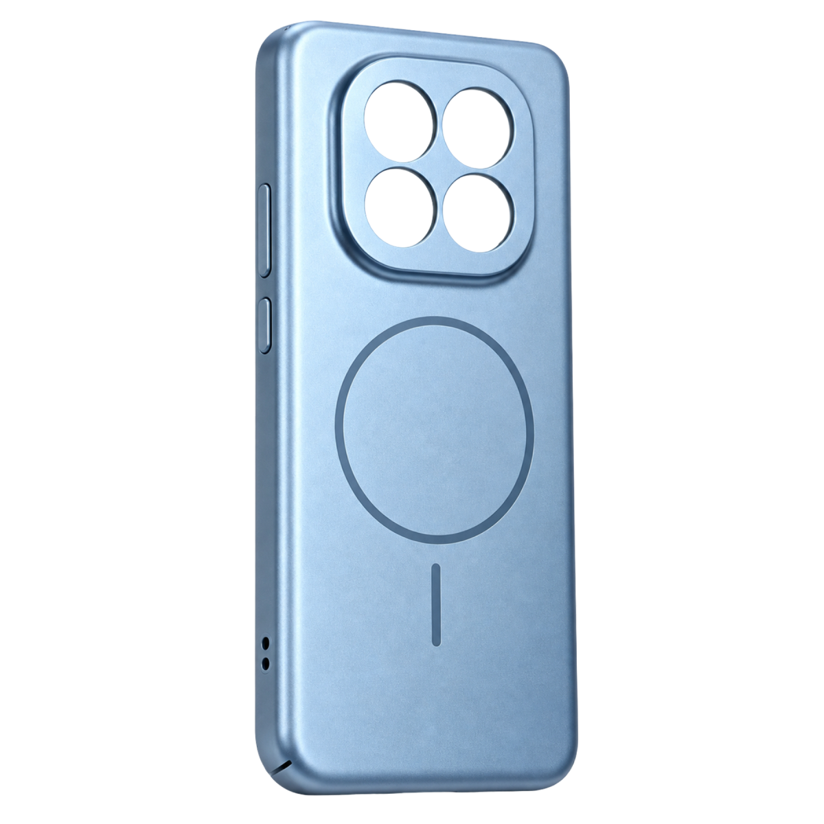 Newface Xiaomi Redmi Note 14 Pro 4G Mika PC Magsafe Kapak - Açık Mavi