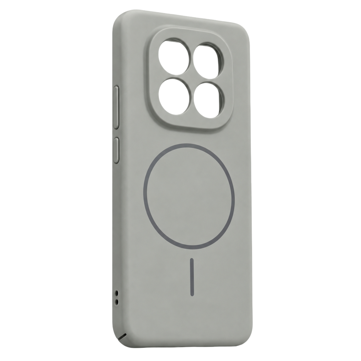 Newface Xiaomi Redmi Note 15 Pro 4G Mika PC Magsafe Kapak - Gri