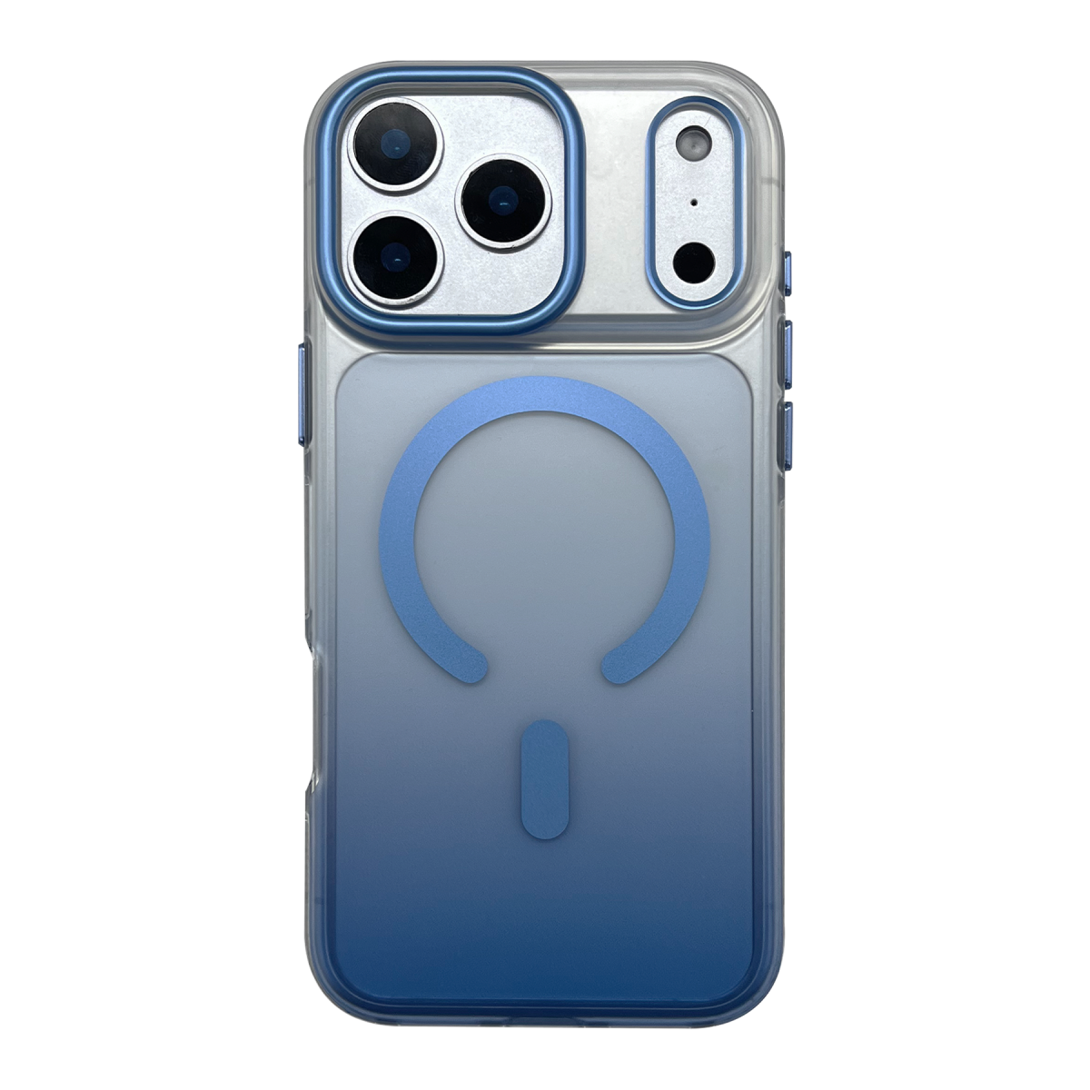 Santa Barbara Polo Racquet Club Apple iPhone 18 Pro/17 Pro Augus Magsafe Kapak - Mavi