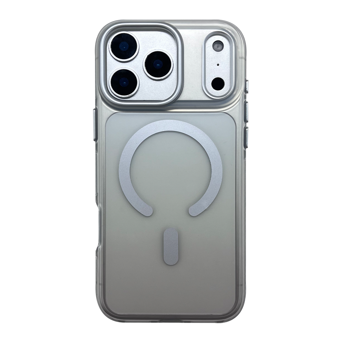 Santa Barbara Polo Racquet Club Apple iPhone 18 Pro/17 Pro Augus Magsafe Kapak - Gümüş