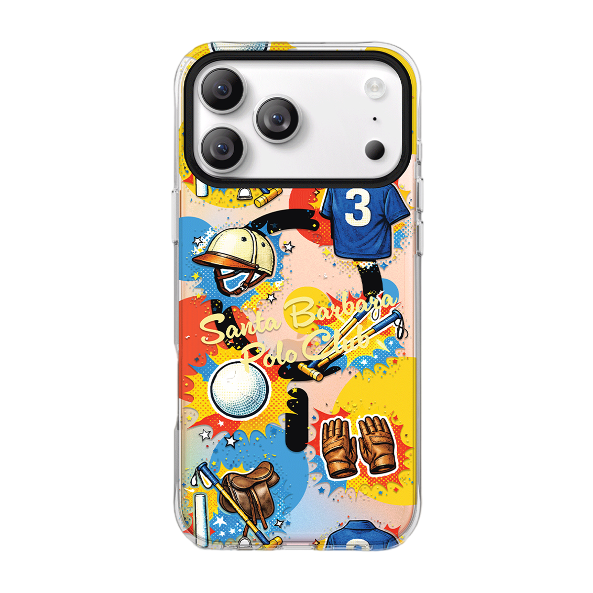 Santa Barbara Polo Racquet Club Apple iPhone 18 Pro Max/17 Pro Max Hygge Magsafe Kapak - Siyah