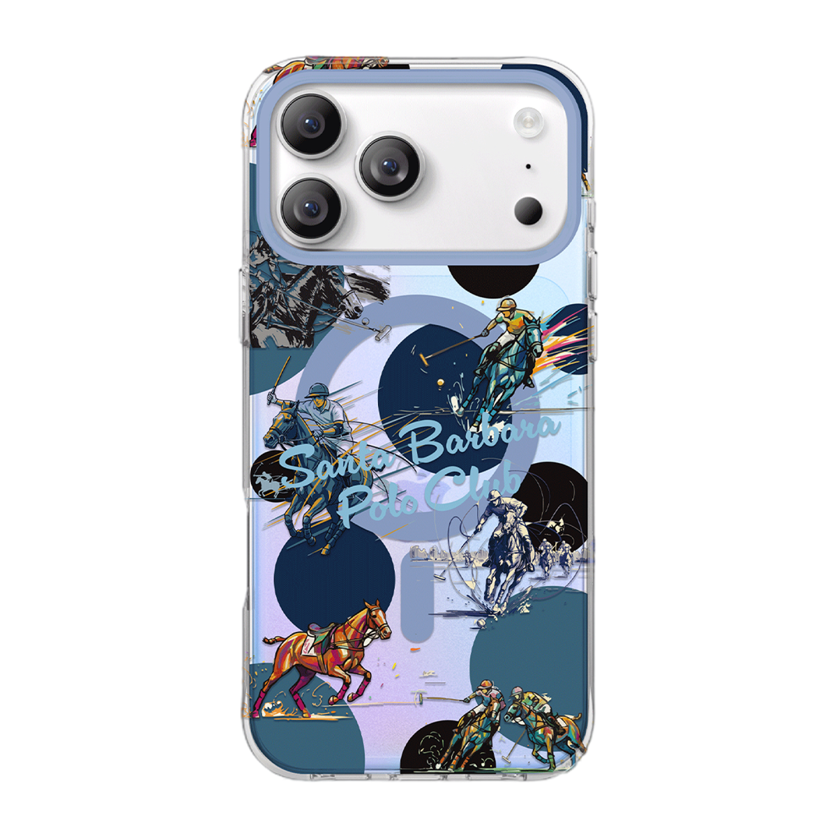 Santa Barbara Polo Racquet Club Apple iPhone 18 Pro Max/17 Pro Max Hygge Magsafe Kapak - Mavi