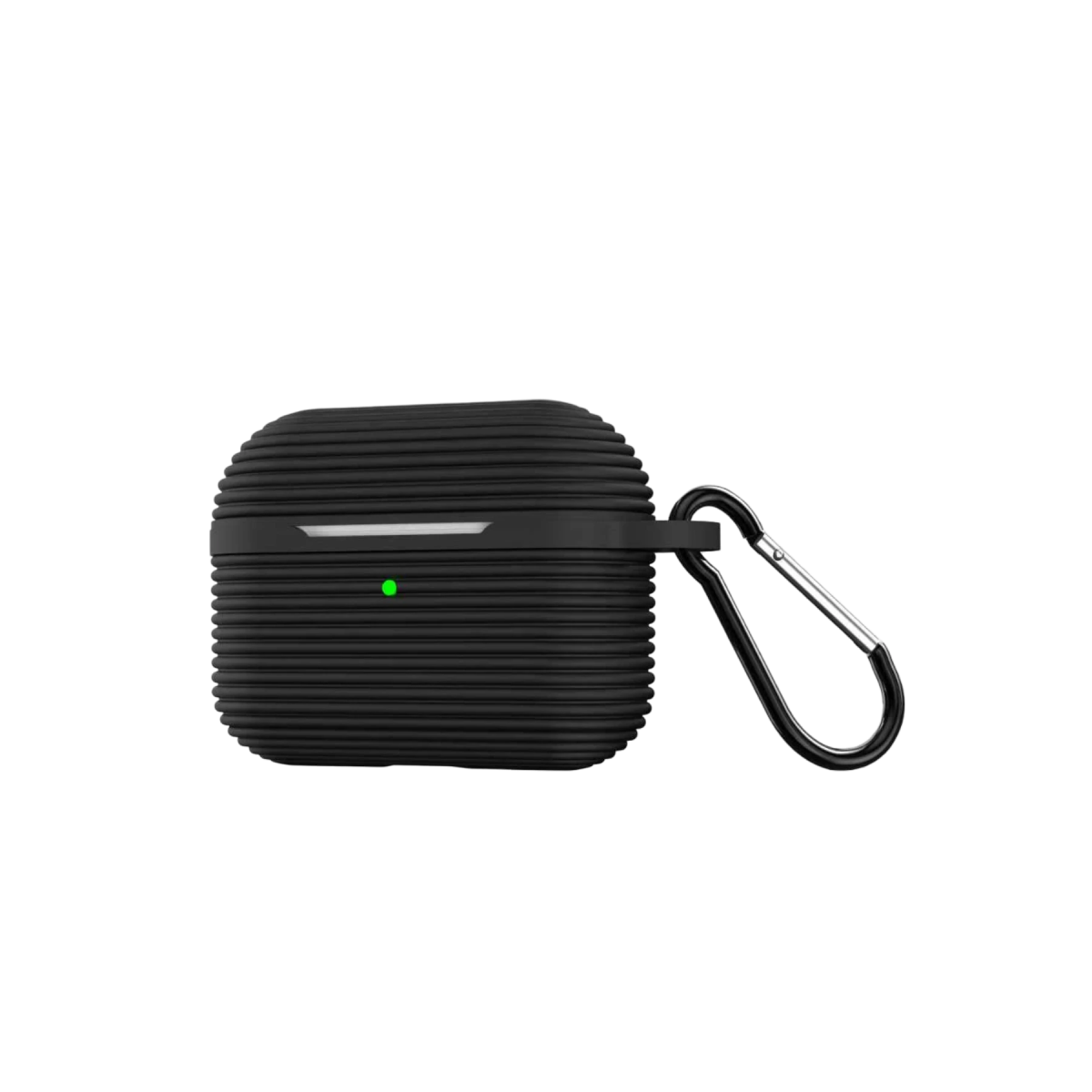 Newface Apple Airpods 4 (4.nesil)/Airpods 5 (5.Nesil) Raven Silikon Kılıf - Siyah