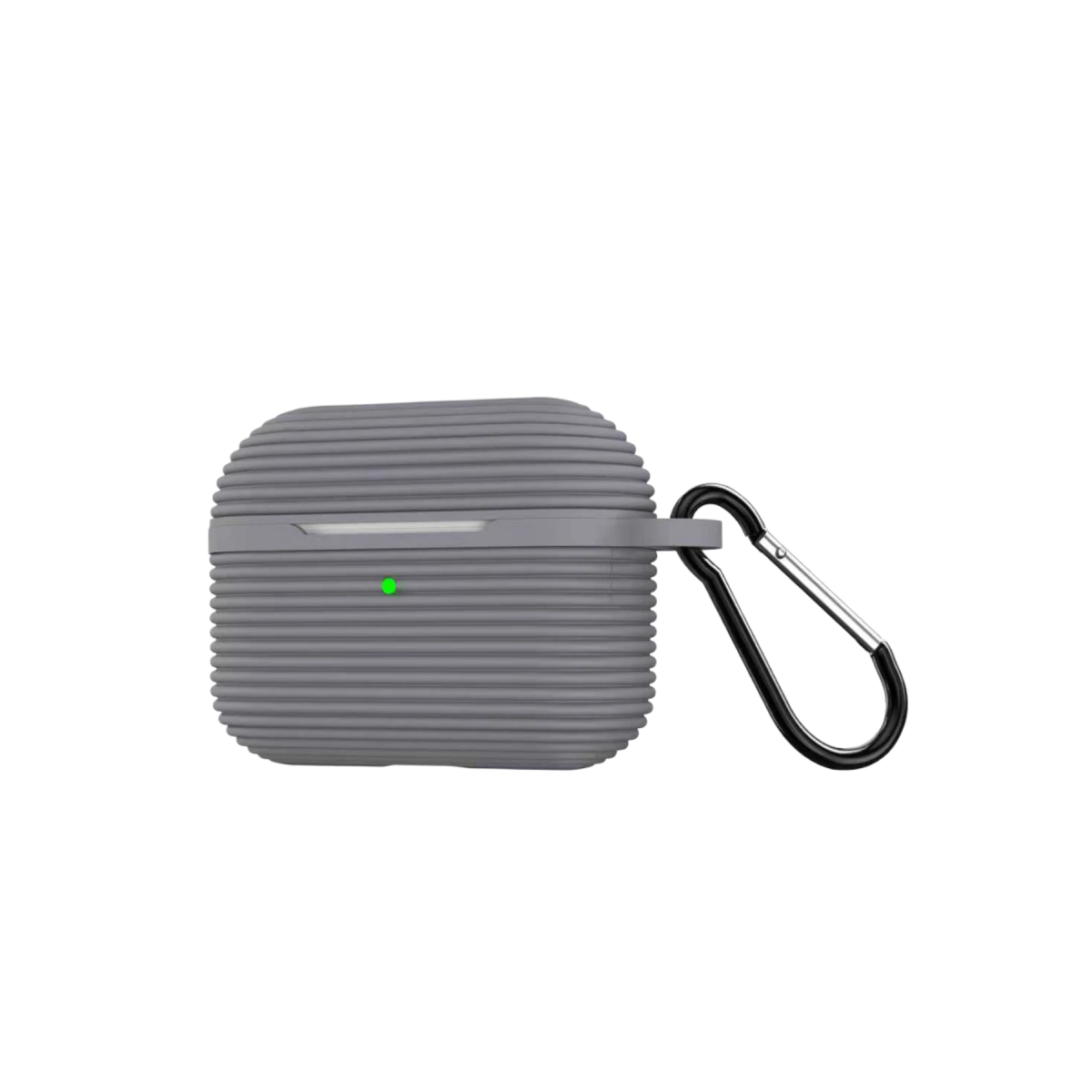 Newface Apple Airpods 4 (4.nesil)/Airpods 5 (5.Nesil) Raven Silikon Kılıf - Gri