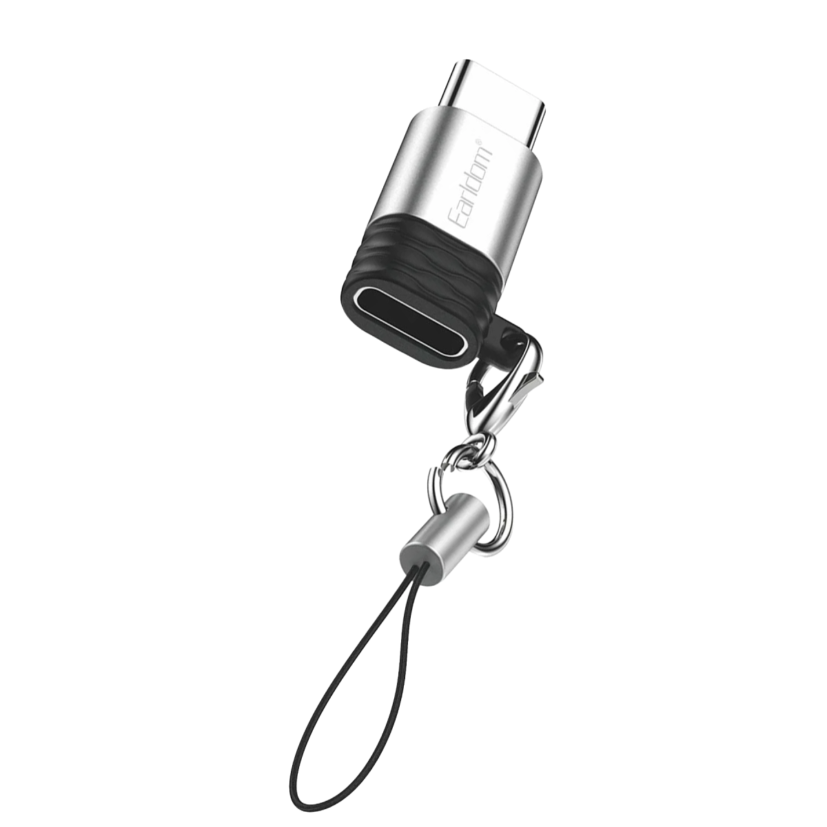 Earldom TC15 Tak Çalıştır Type-C to Lightning Dönüştürücü - Gümüş