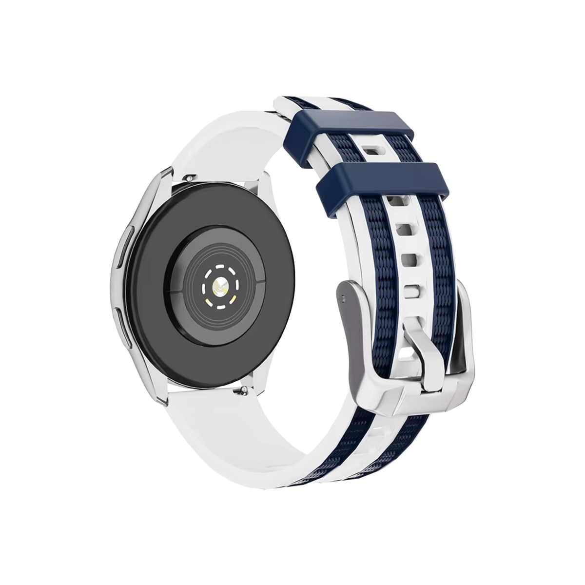Newface Huawei Watch GT 5 Explorer Duo Kordon - Beyaz-Mavi