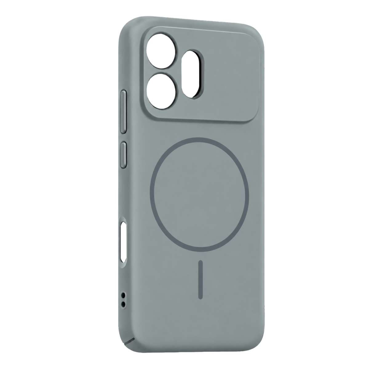 Newface Huawei Honor 600 Mika PC Magsafe Kapak - Gri