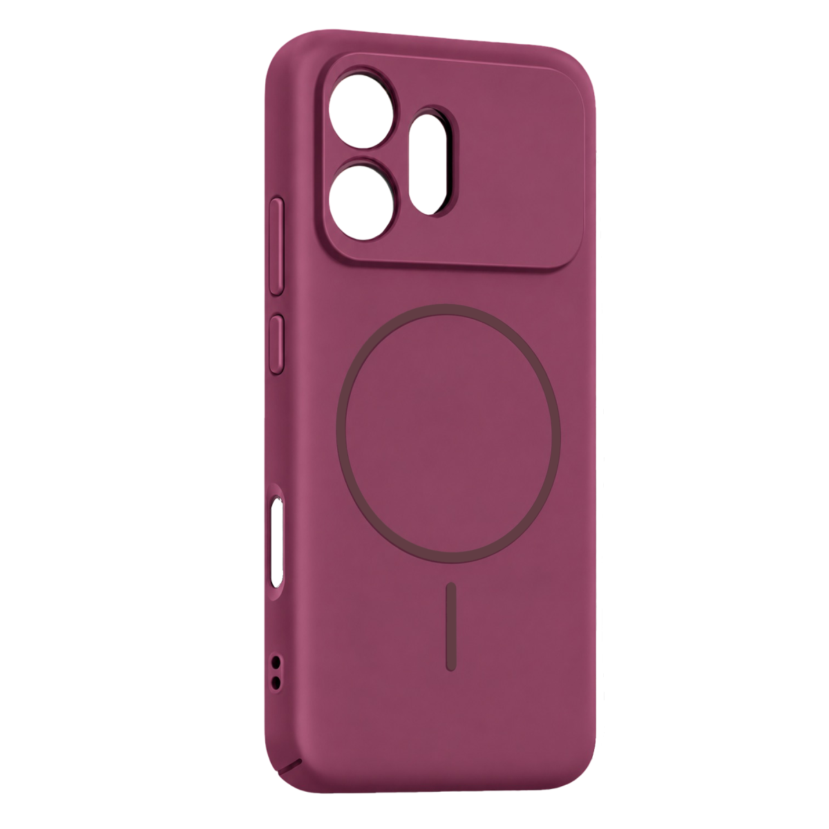 Newface Huawei Honor 600 Mika PC Magsafe Kapak - Bordo