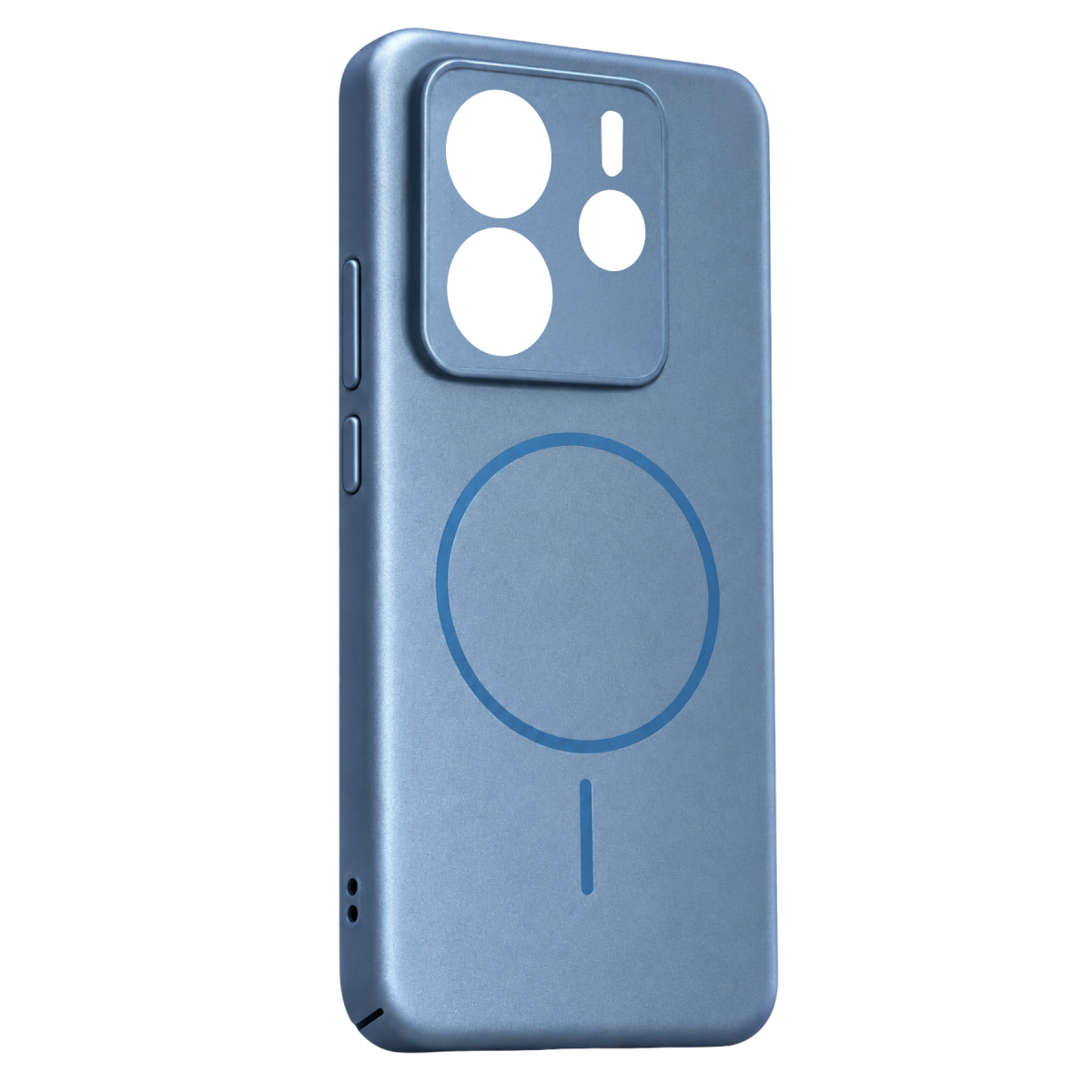 Newface Xiaomi Redmi Note 14 4G Mika PC Magsafe Kapak - Açık Mavi