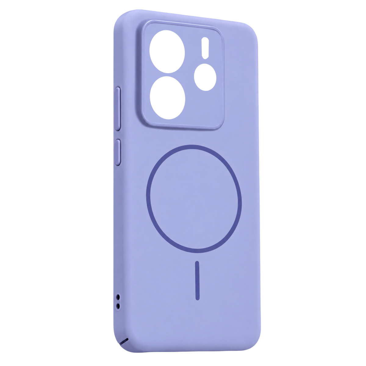 Newface Xiaomi Redmi Note 14 4G Mika PC Magsafe Kapak - Açık Mor