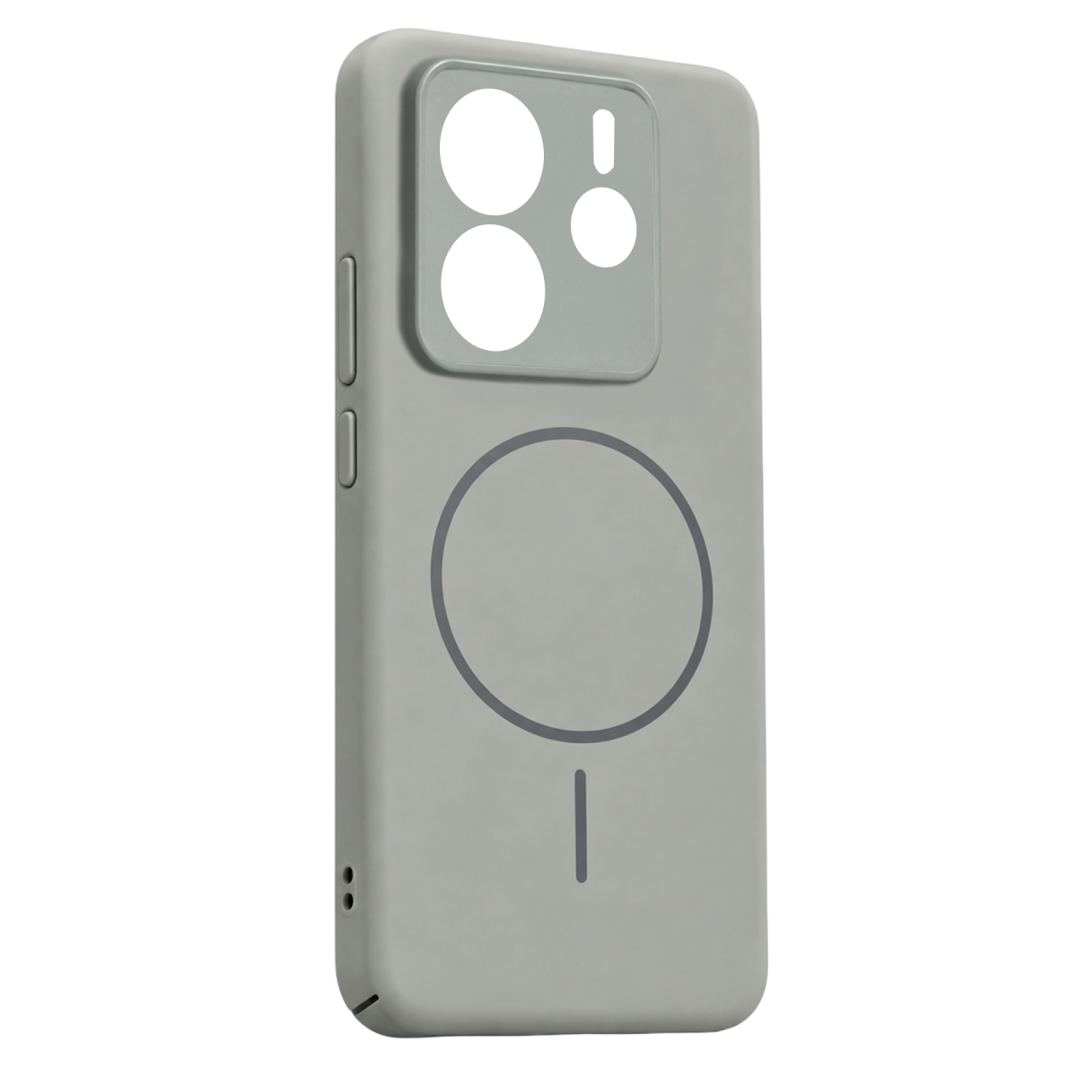 Newface Xiaomi Redmi Note 14 4G Mika PC Magsafe Kapak - Gri