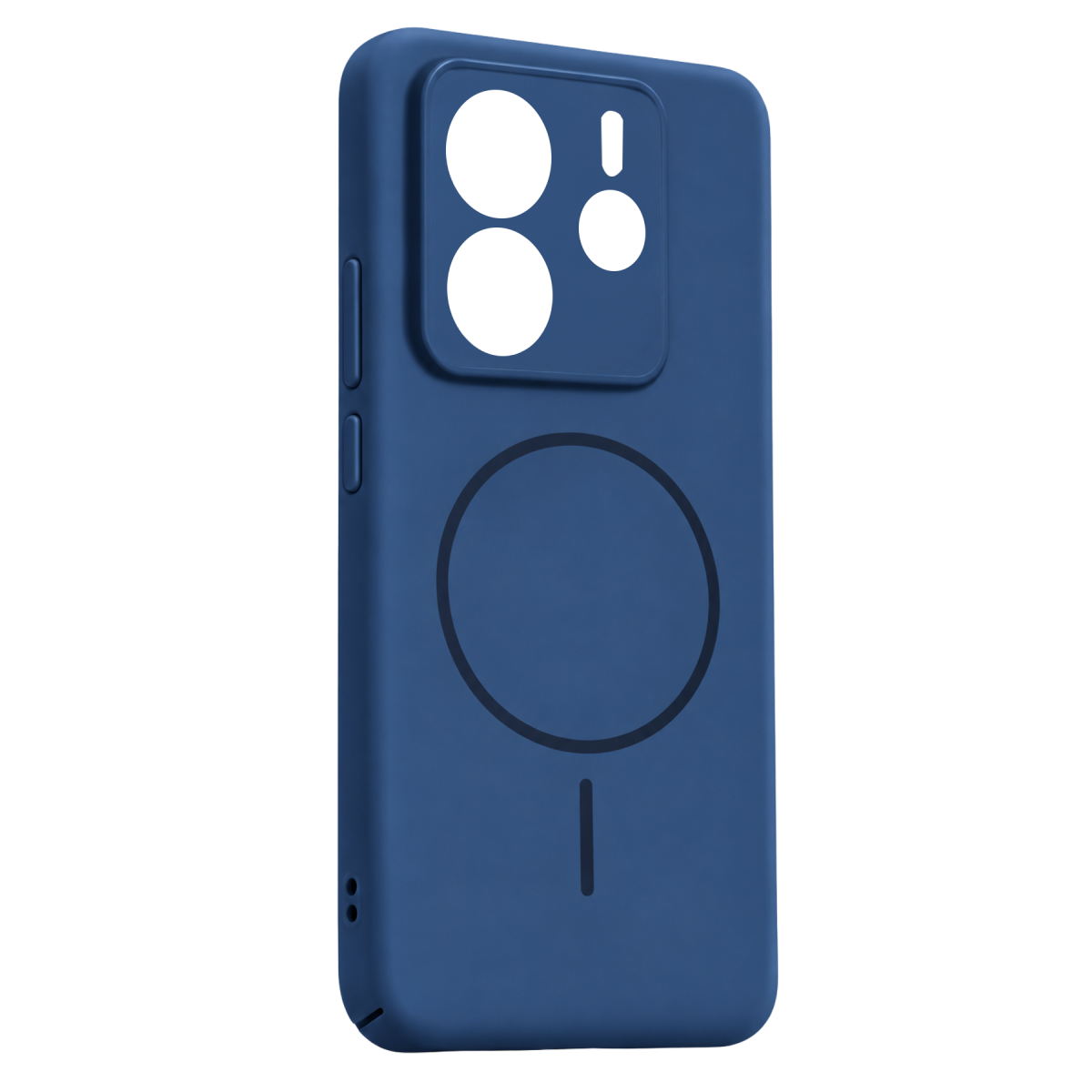 Newface Xiaomi Redmi Note 14 4G Mika PC Magsafe Kapak - Mavi