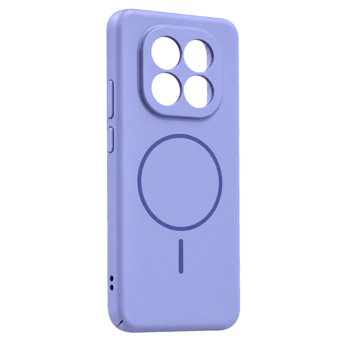 Newface Xiaomi Redmi Note 15 Pro 4G Mika PC Magsafe Kapak - Açık Mor