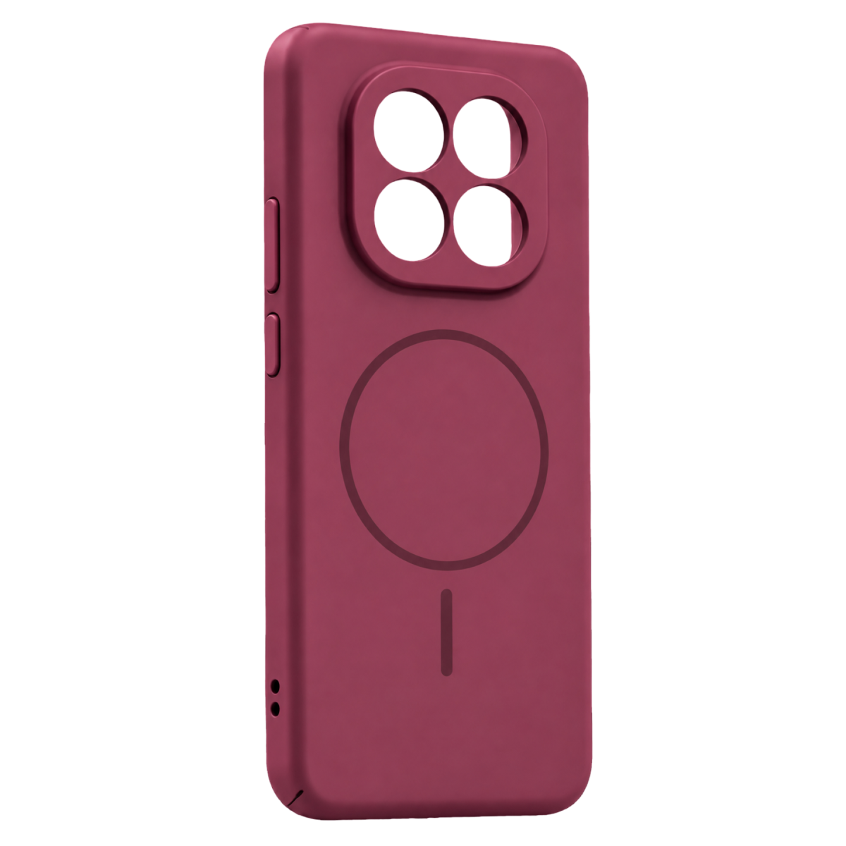 Newface Xiaomi Redmi Note 15 Pro 4G Mika PC Magsafe Kapak - Bordo