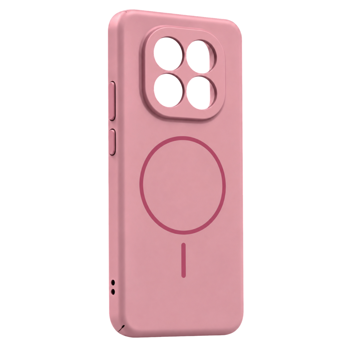 Newface Xiaomi Redmi Note 15 Pro 4G Mika PC Magsafe Kapak - Pembe