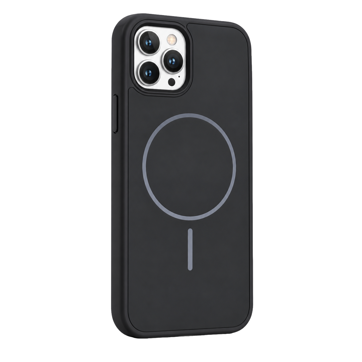 Newface Apple iPhone 15 Pro Max Azus Magsafe Kapak - Siyah