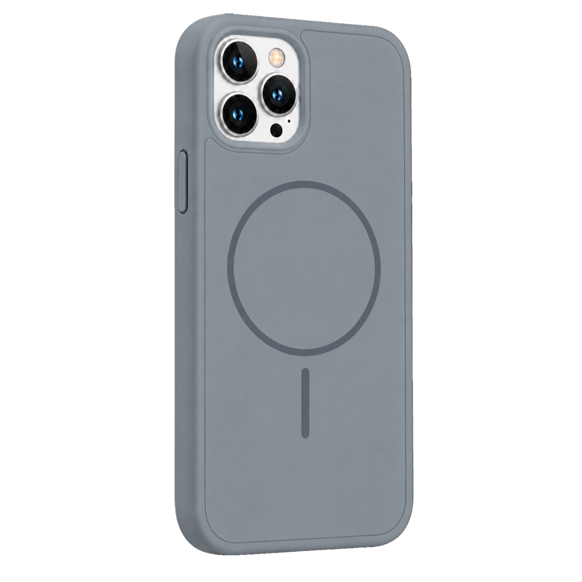 Newface Apple iPhone 15 Pro Max Azus Magsafe Kapak - Gri