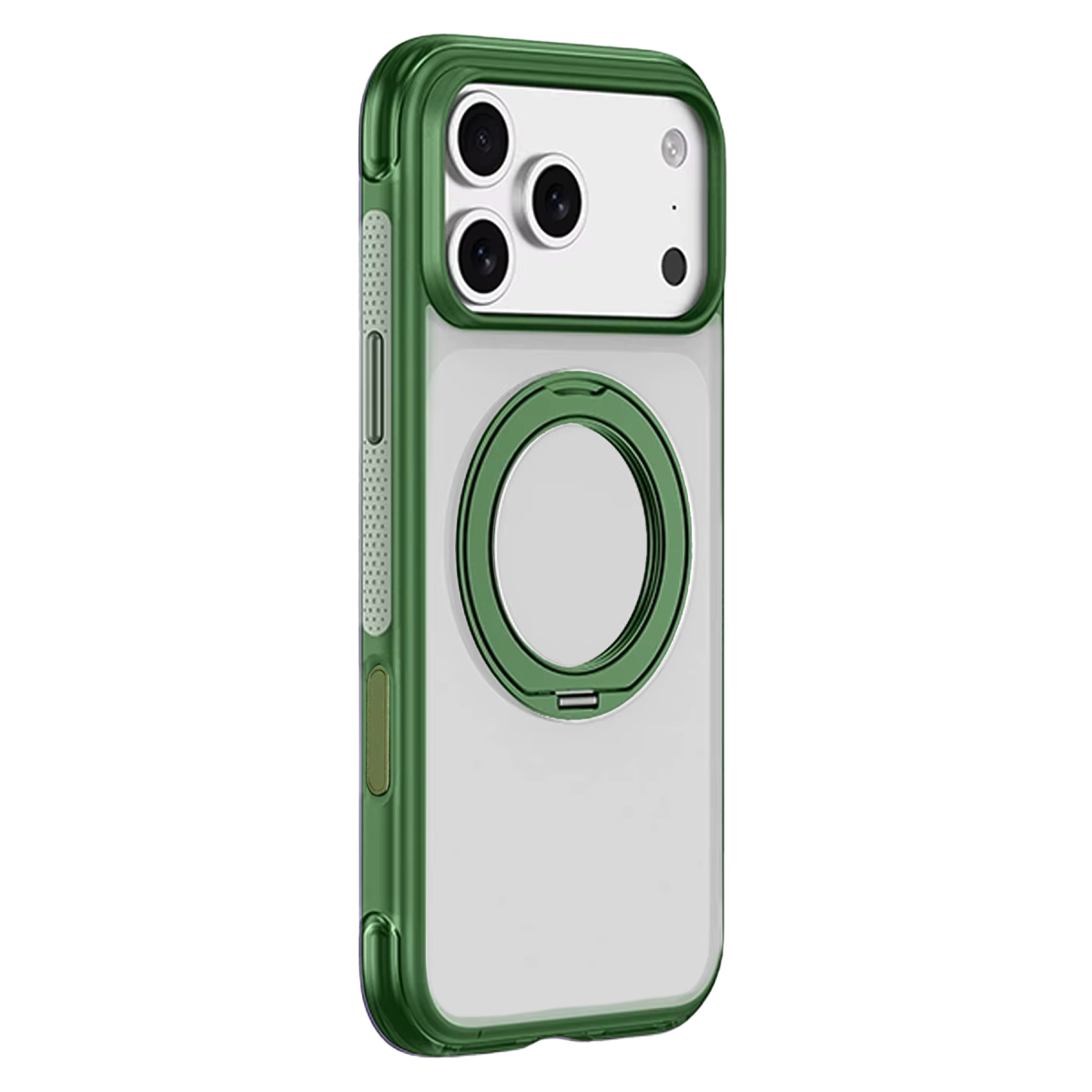 Joko Apple iPhone 18 Pro/17 Pro Airbag Ring Yüzüklü Magsafe Kapak - Yeşil