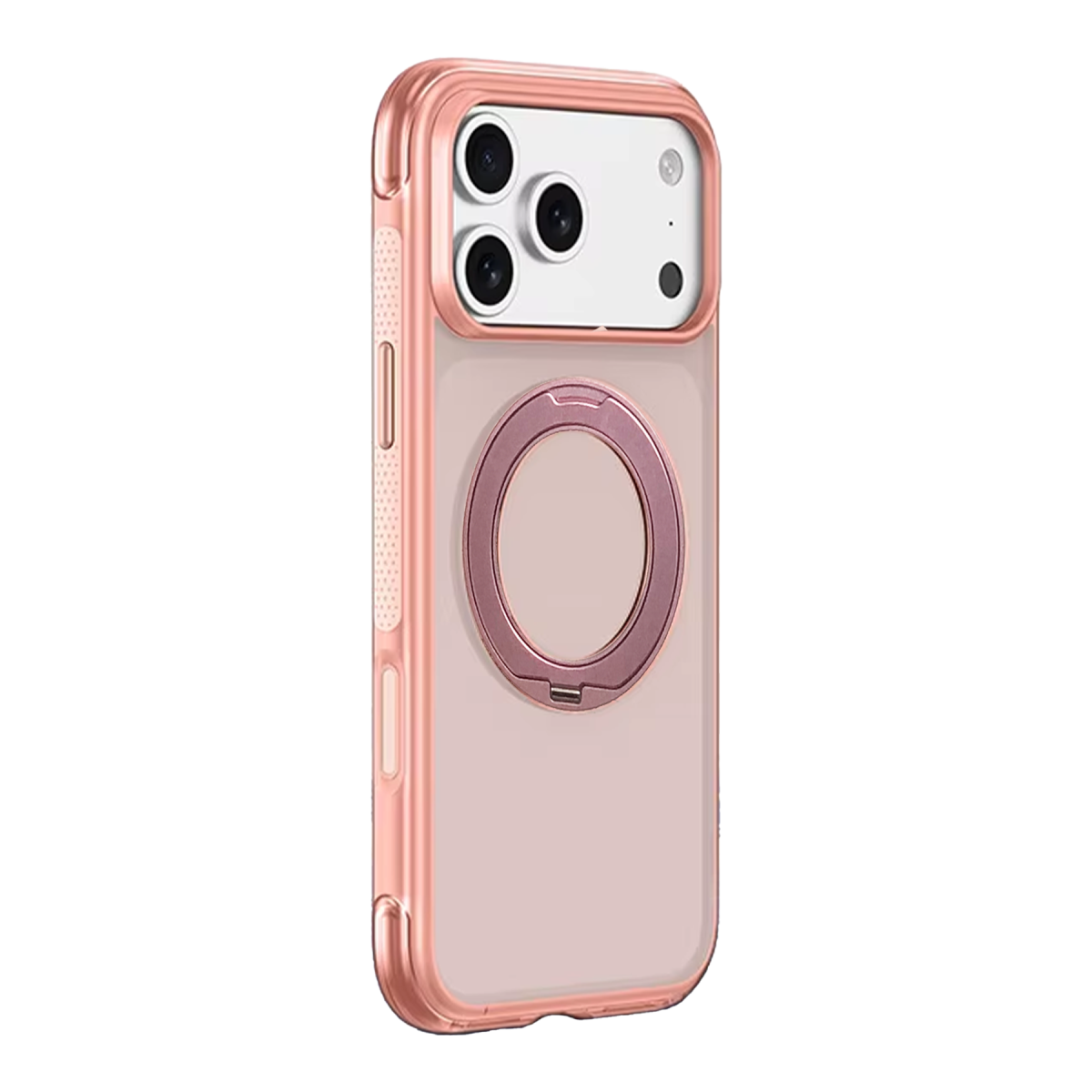 Joko Apple iPhone 18 Pro/17 Pro Airbag Ring Yüzüklü Magsafe Kapak - Pembe