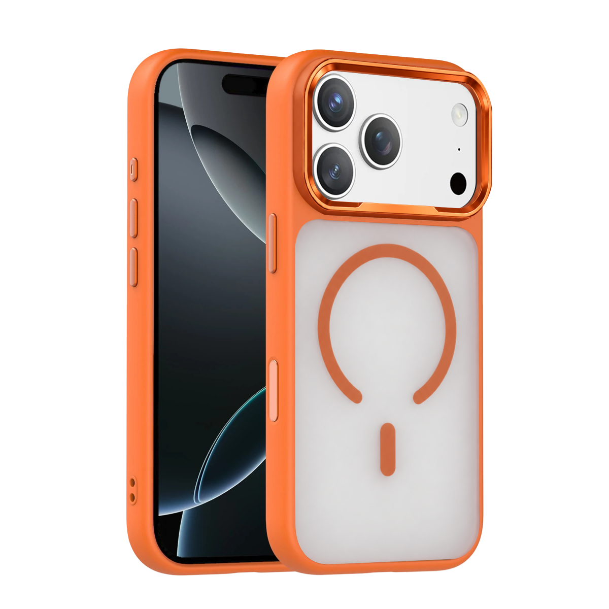 Joko Apple iPhone 18 Pro Max/17 Pro Max Prime Magsafe Kapak - Turuncu