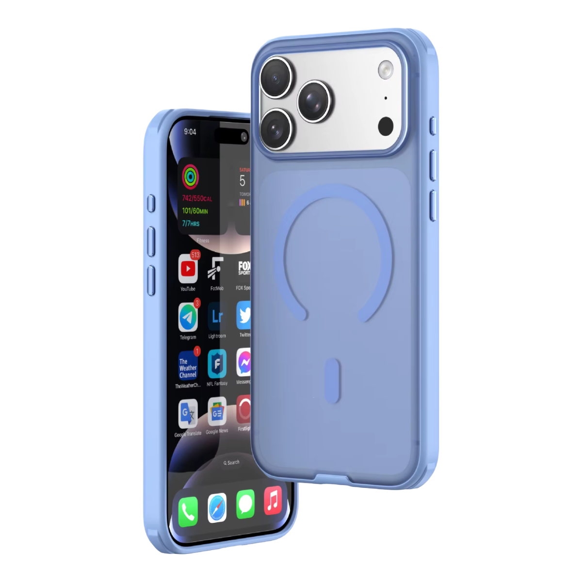 Joko Apple iPhone 18 Pro Max/17 Pro Max Mim Magsafe Kapak - Açık Mavi