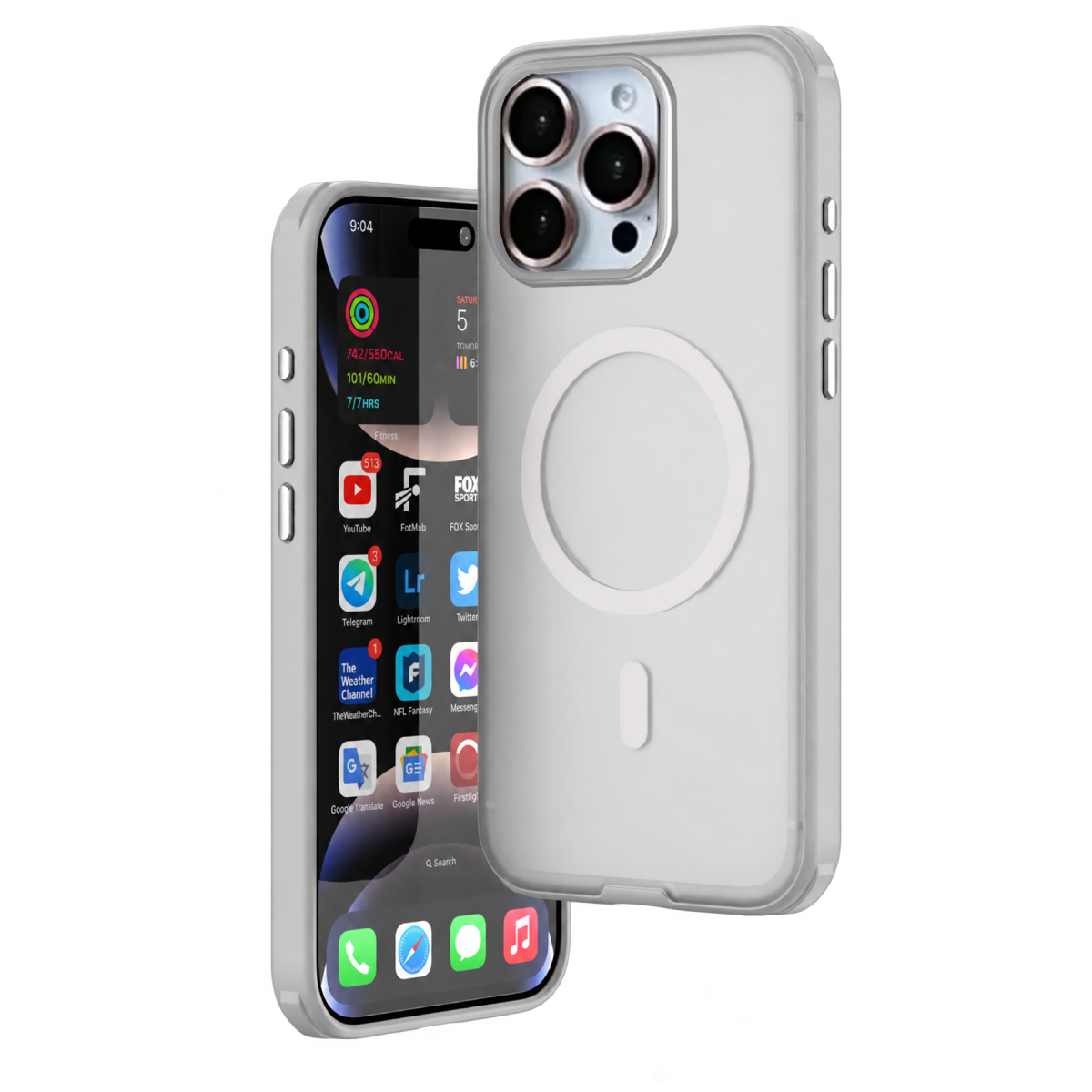 Joko Apple iPhone 16 Pro Max Mim Magsafe Kapak - Gri