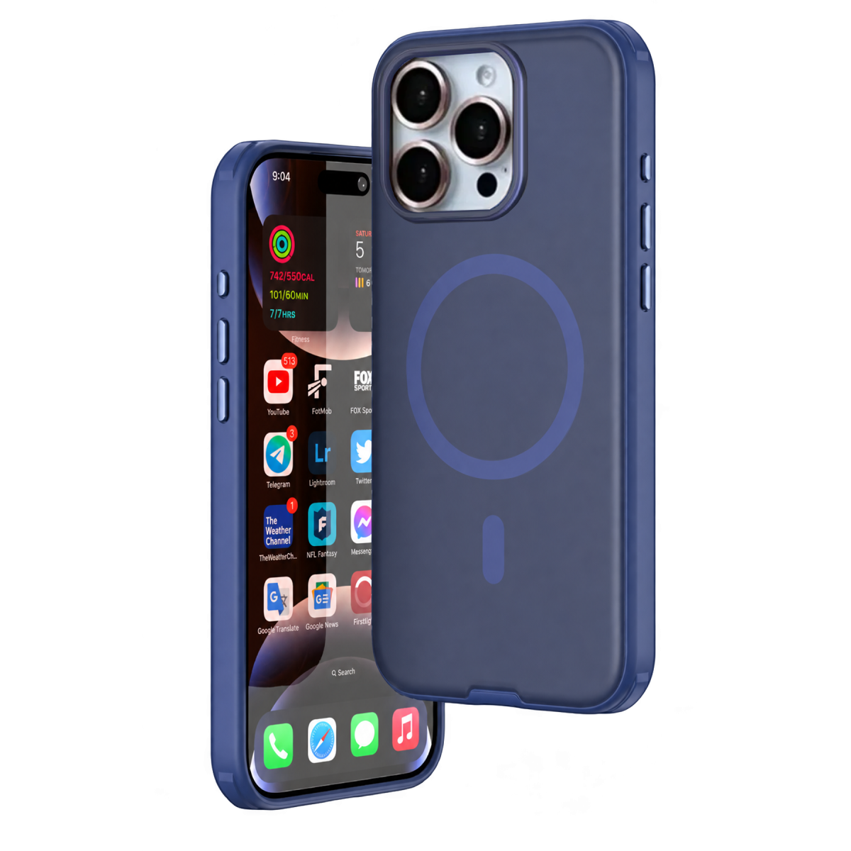 Joko Apple iPhone 16 Pro Max Mim Magsafe Kapak - Lacivert