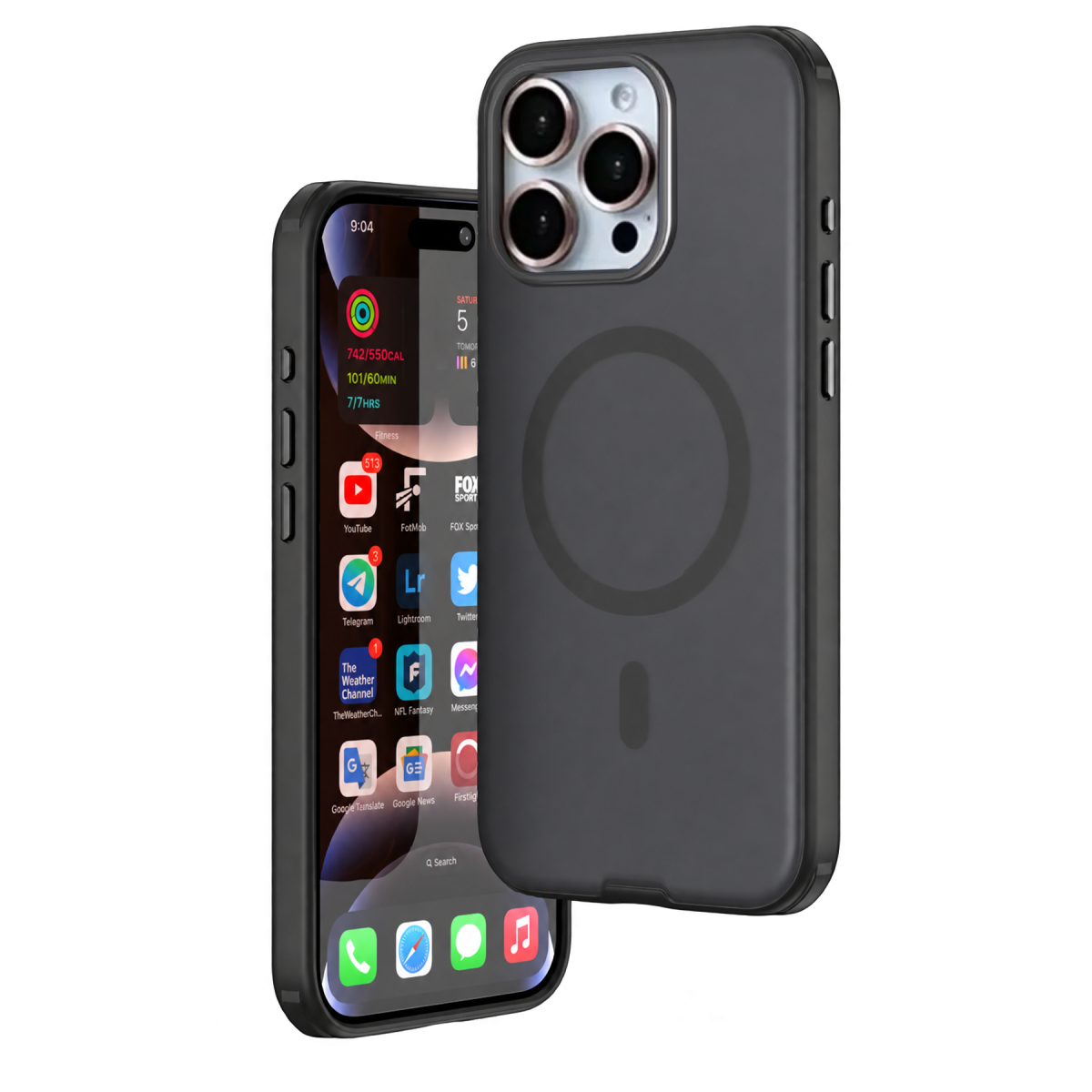 Joko Apple iPhone 16 Pro Max Mim Magsafe Kapak - Siyah