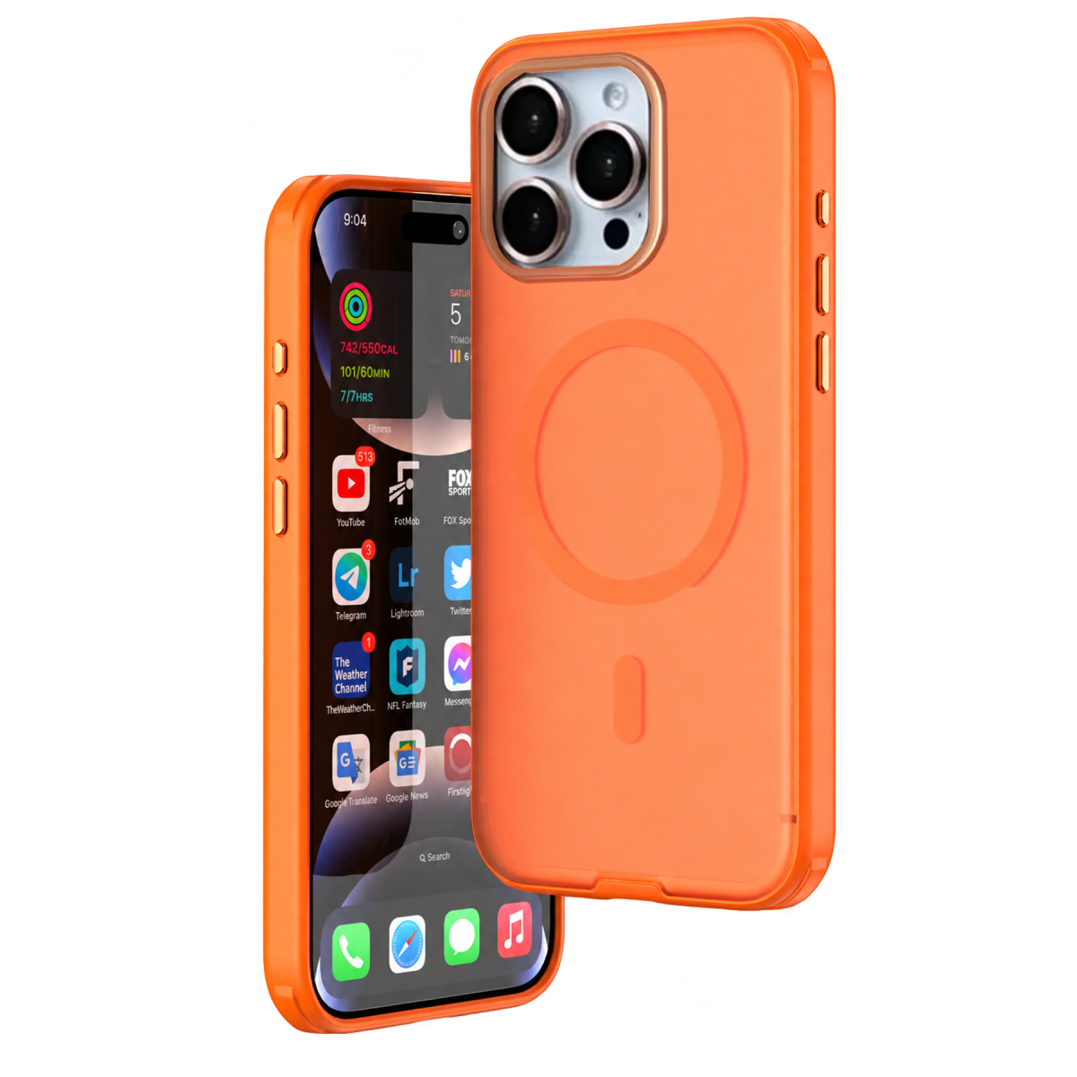 Joko Apple iPhone 16 Pro Max Mim Magsafe Kapak - Turuncu