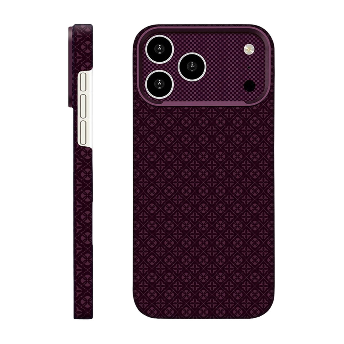 Joko Apple iPhone 18 Pro/17 Pro Deluxe Lensli Magsafe Kapak - Bordo
