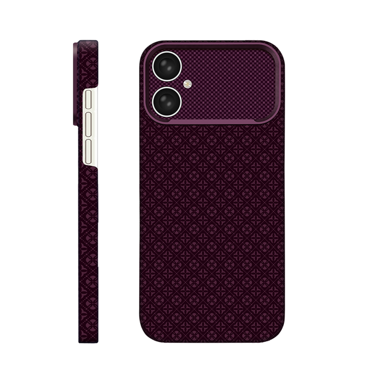 Joko Apple iPhone 17 Deluxe Lensli Magsafe Kapak - Bordo